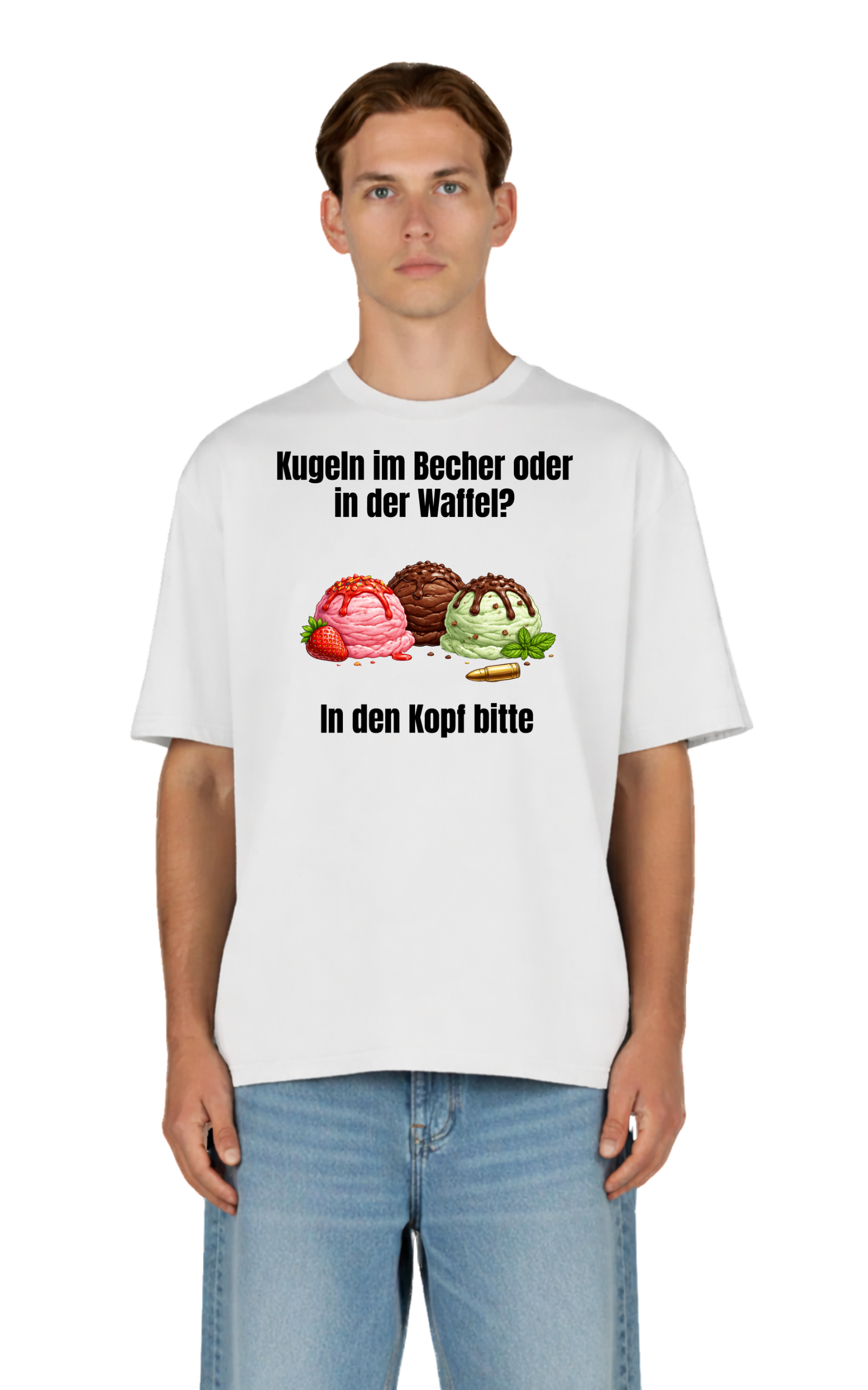 Eiskugeln im Kopf Tee