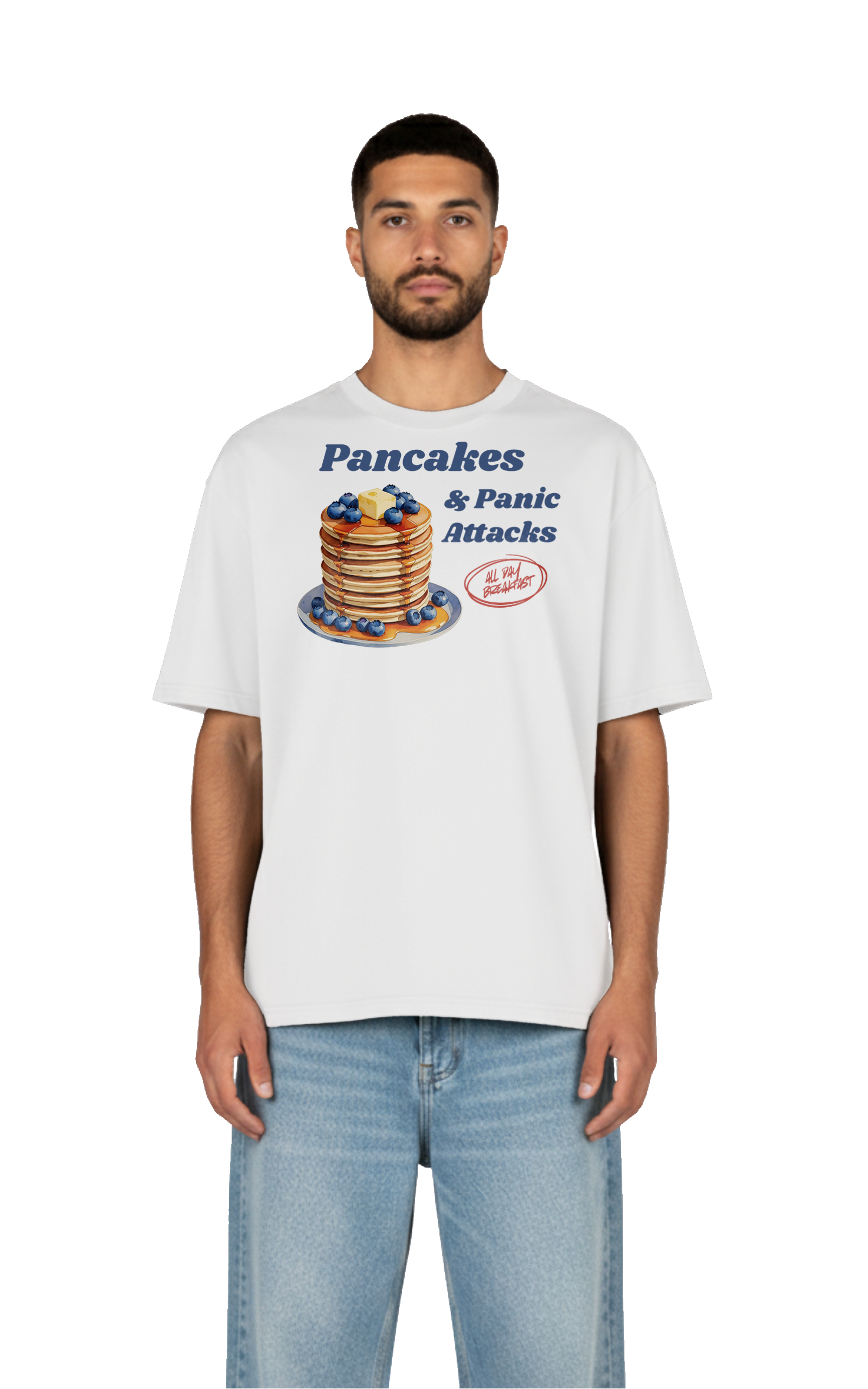 Pancakes & Panic Attacks Tee